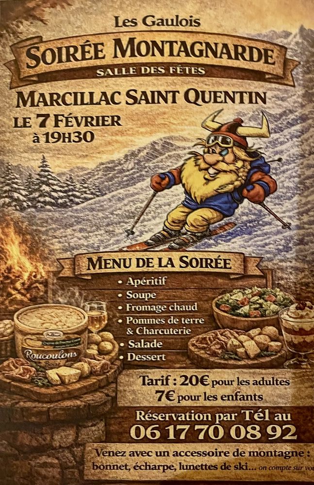 Soirée montagnarde
