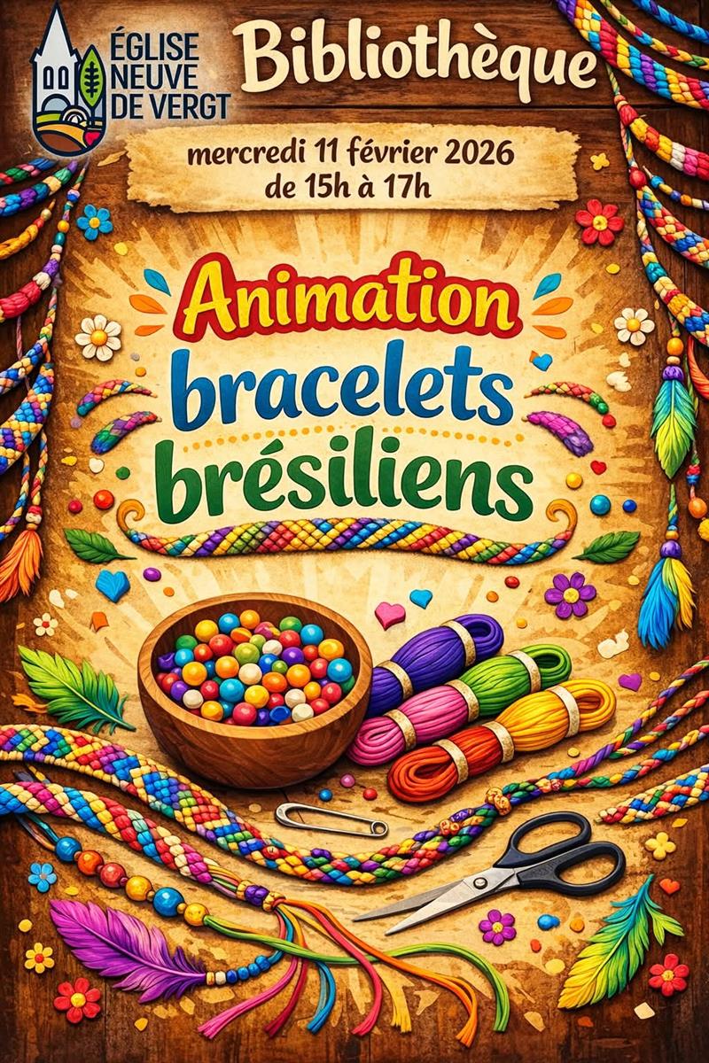 Animation bracelets brésiliens