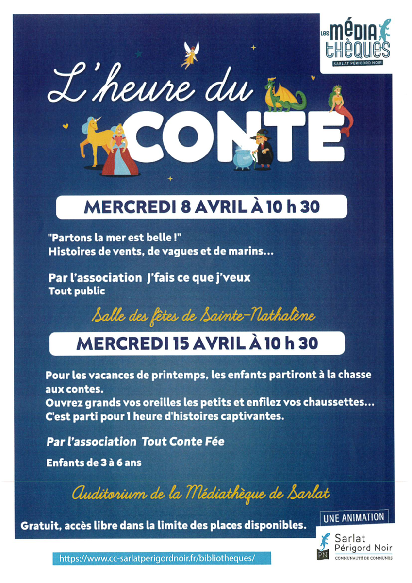 L'heure du Conte : Partez à la chasse aux contes !