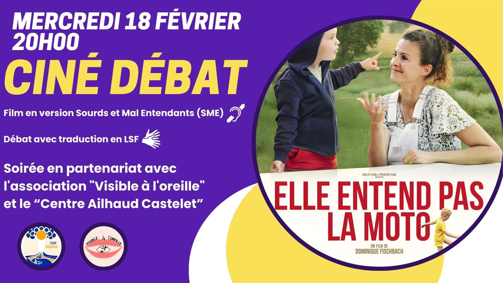 Elle n’entend pas la moto (SME)