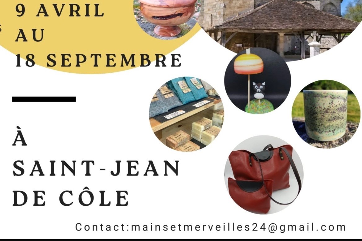 Marché d'artisans d'art, artistes et producteurs