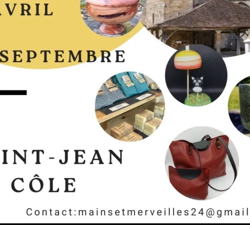 Marché d'artisans d'art, artistes et producteurs