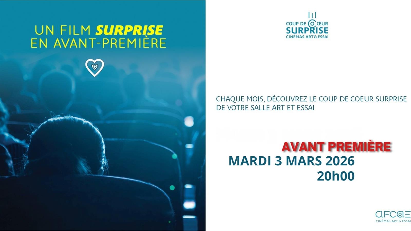 Séance film surprise en avant premiere
