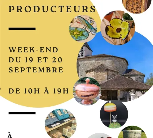 Marché d'artisans d'art, artistes et producteurs