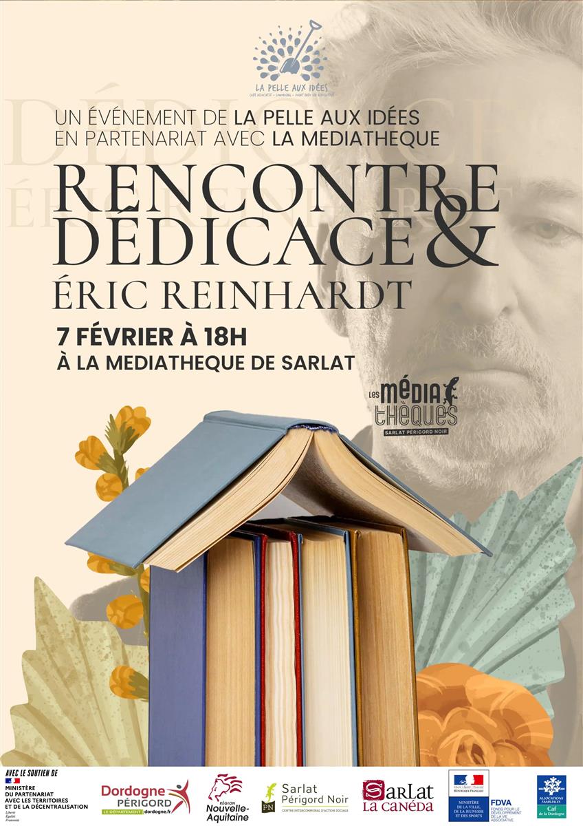 Rencontre & dédicace avec Éric Reinhardt