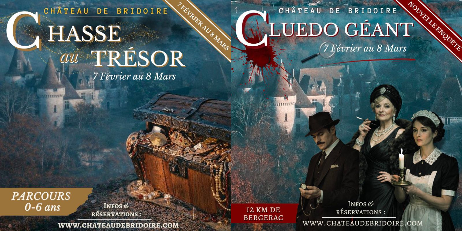 Vacances en famille au Château de Bridoire ave ...