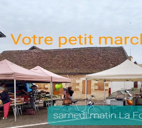 Marché traditionnel du samedi