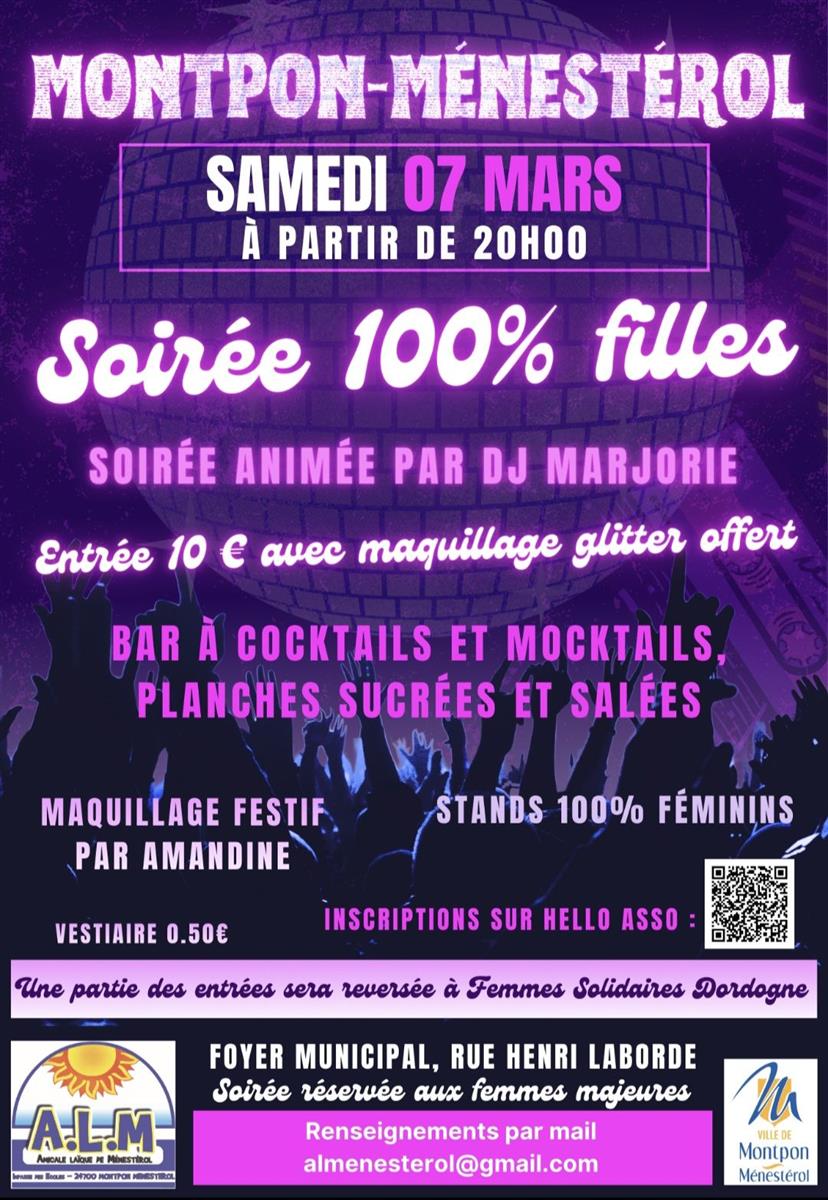 Soirée 100% filles
