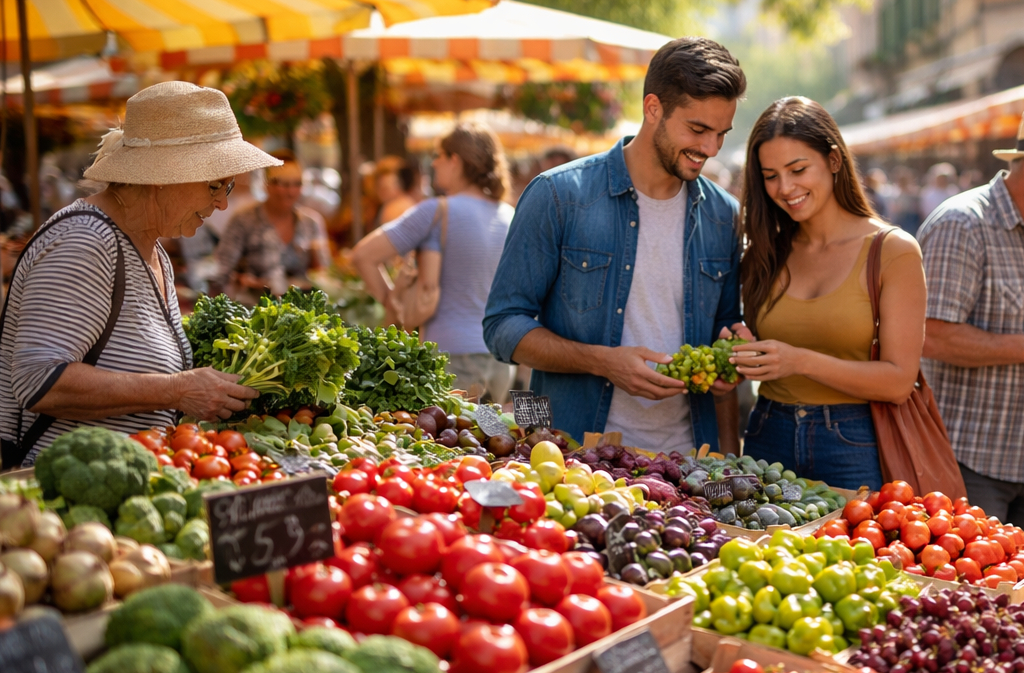 Marché traditionnel du samedi