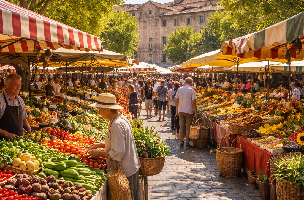 Marché traditionnel du samedi
