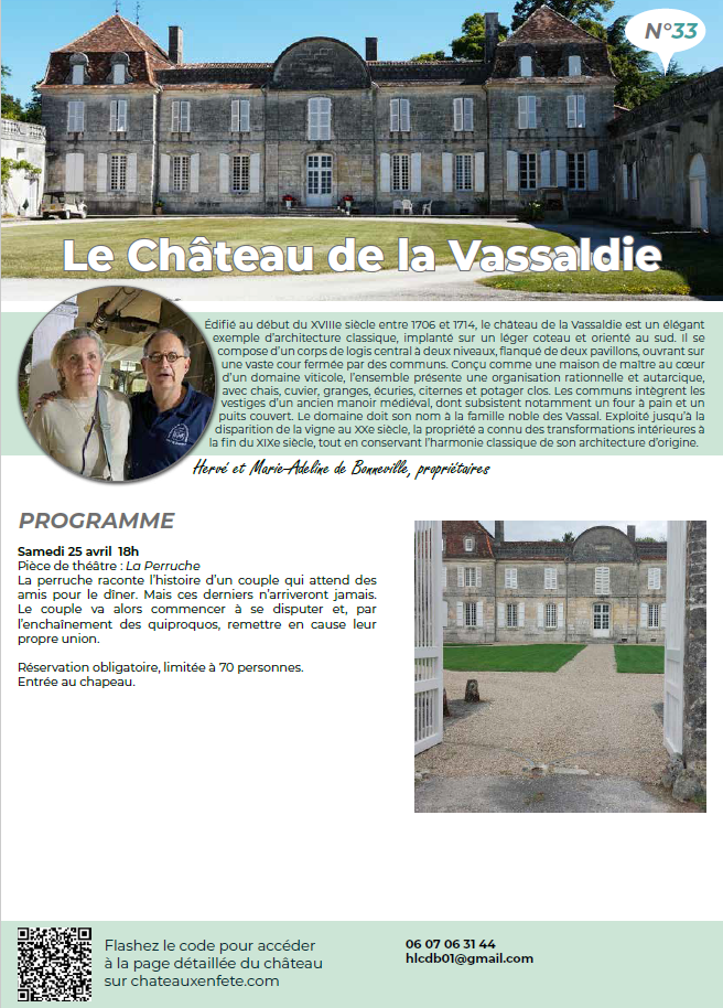 Châteaux en Fête - Château de la Vassaldie