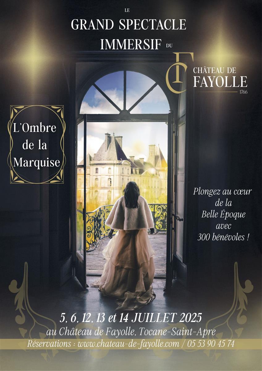 Château en fête - Château de Fayolle