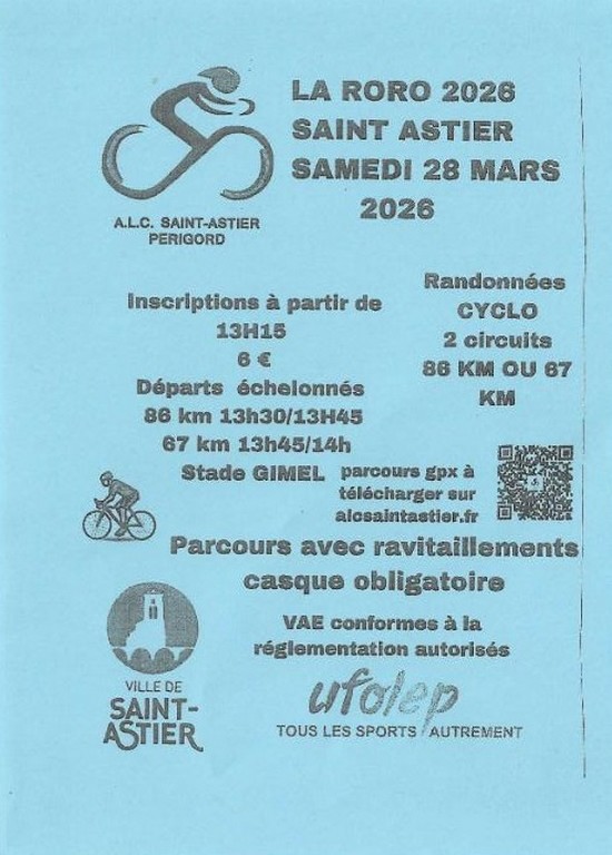 Randonnée cyclo : La Roro 2026