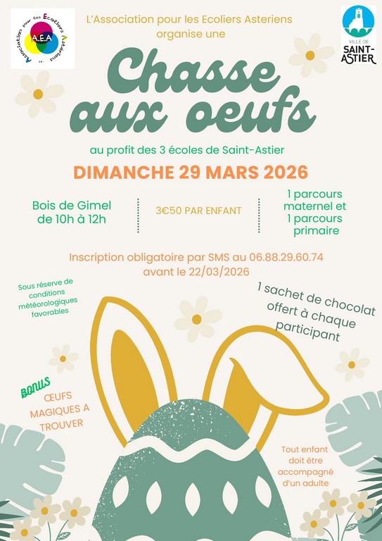 Chasse aux oeufs de Pâques