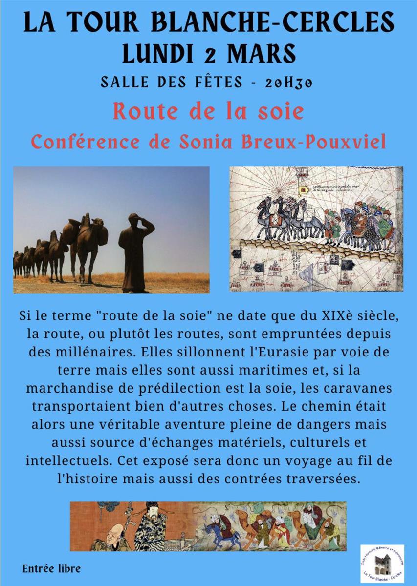 Conférence "Route de la soie"