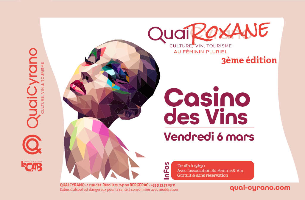 Quai Roxane : casino des Vins