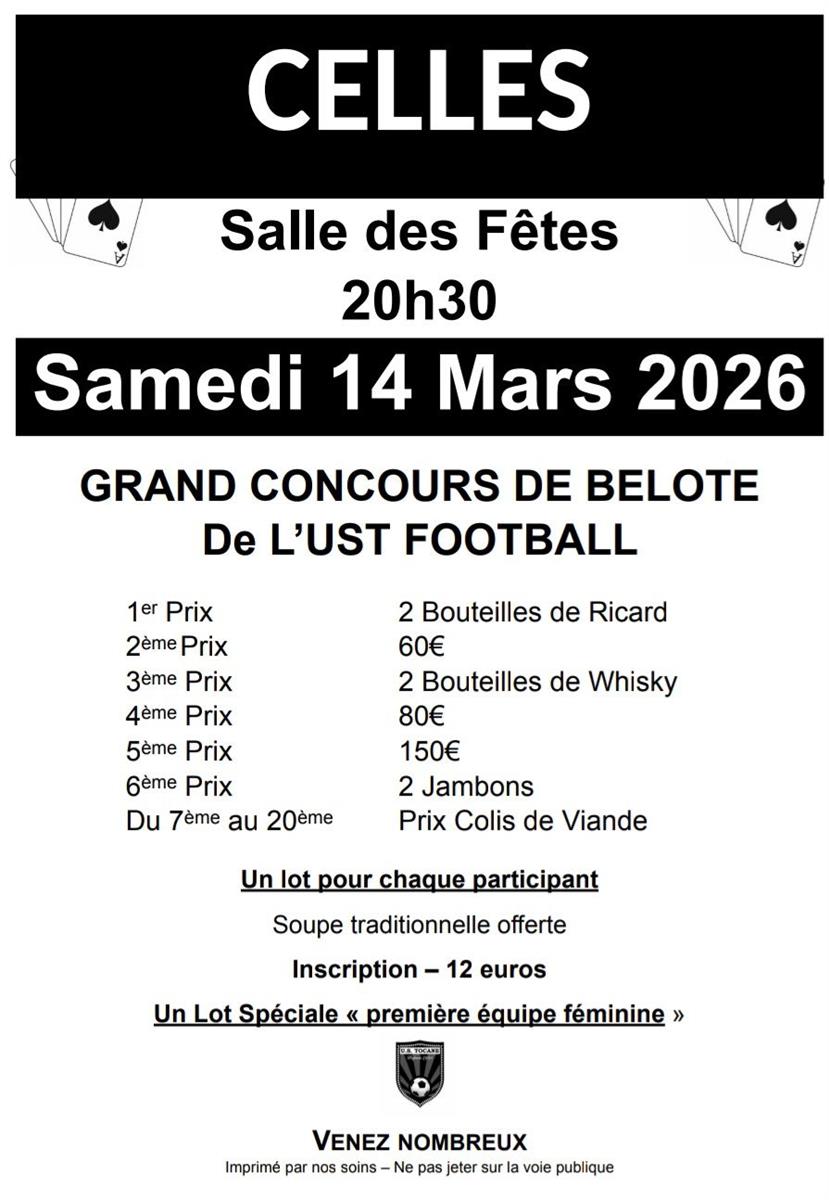 Concours de belote