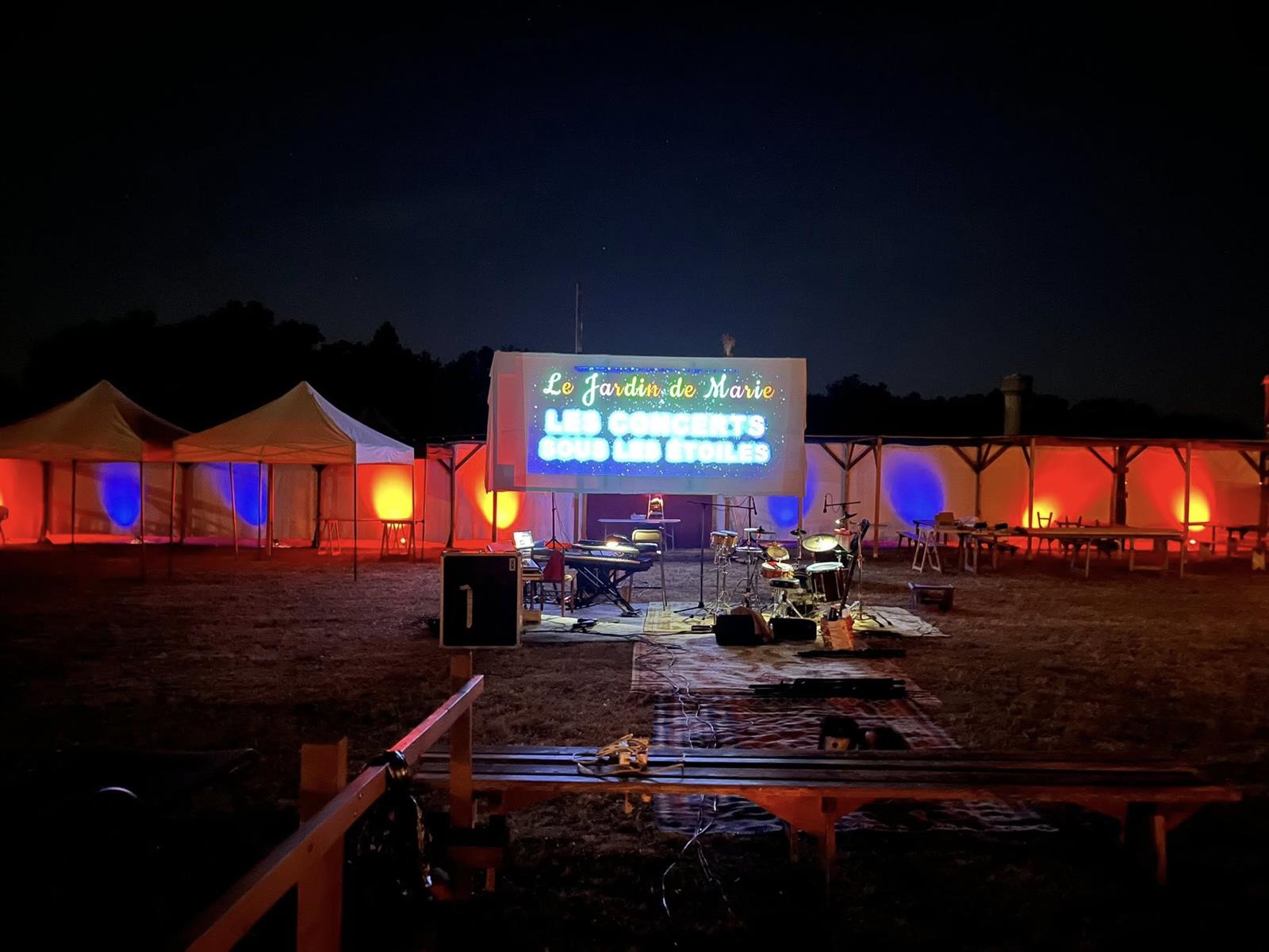 * Concert sous les étoiles : Ciné concert Bust ...