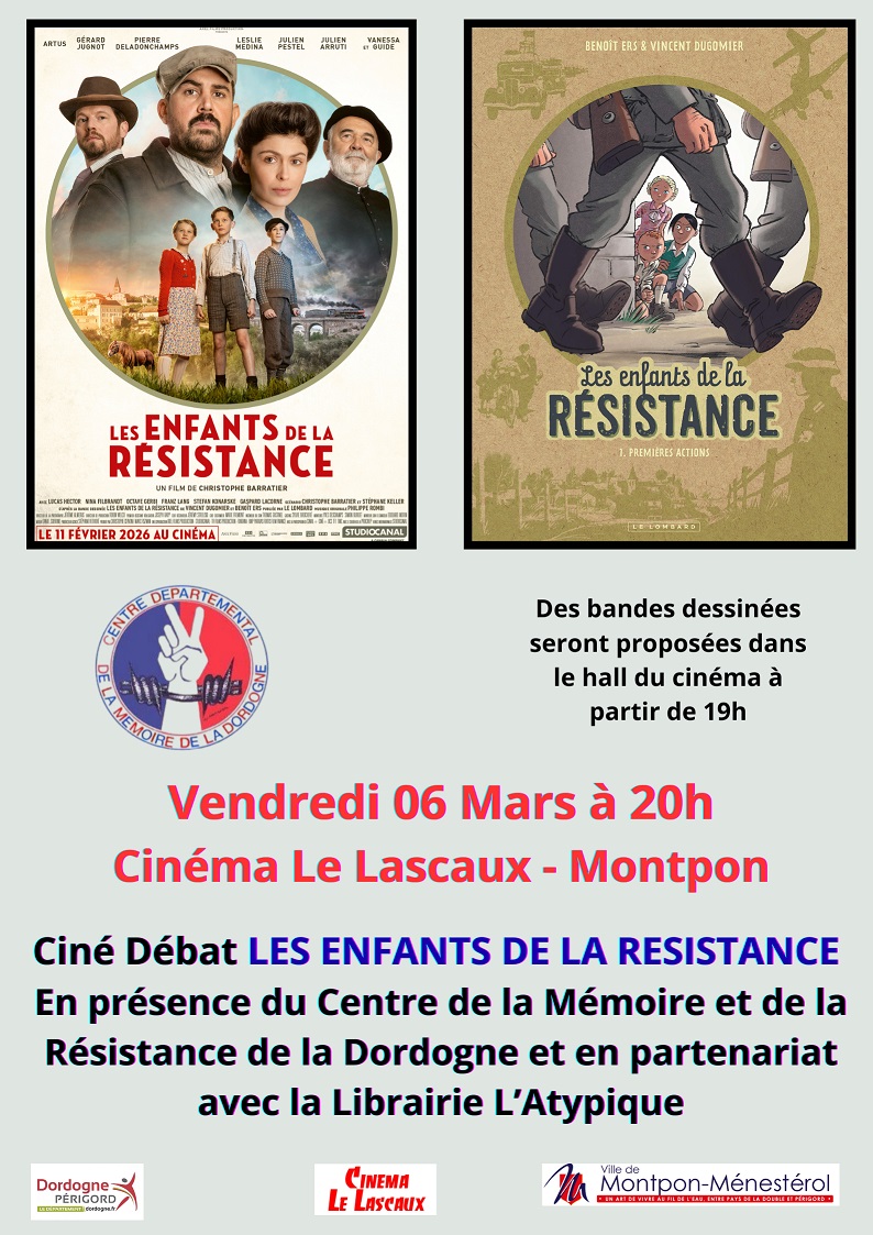 Ciné-débat Les enfants de la Résistance