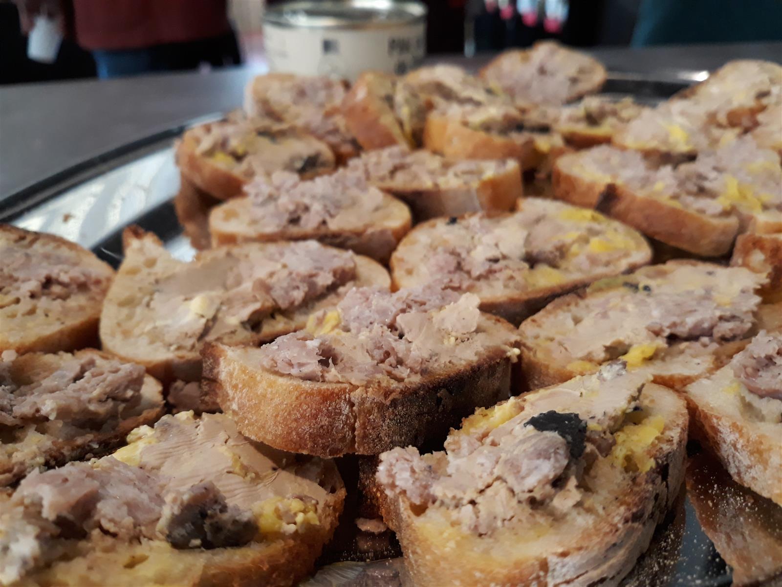 Dégustation de produits locaux