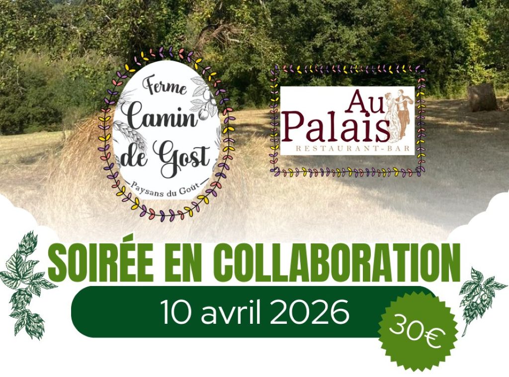 Repas en collaboration avec la Ferme Calais de ...