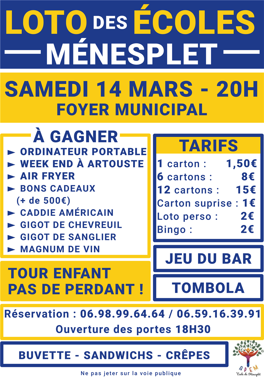 Loto des écoles