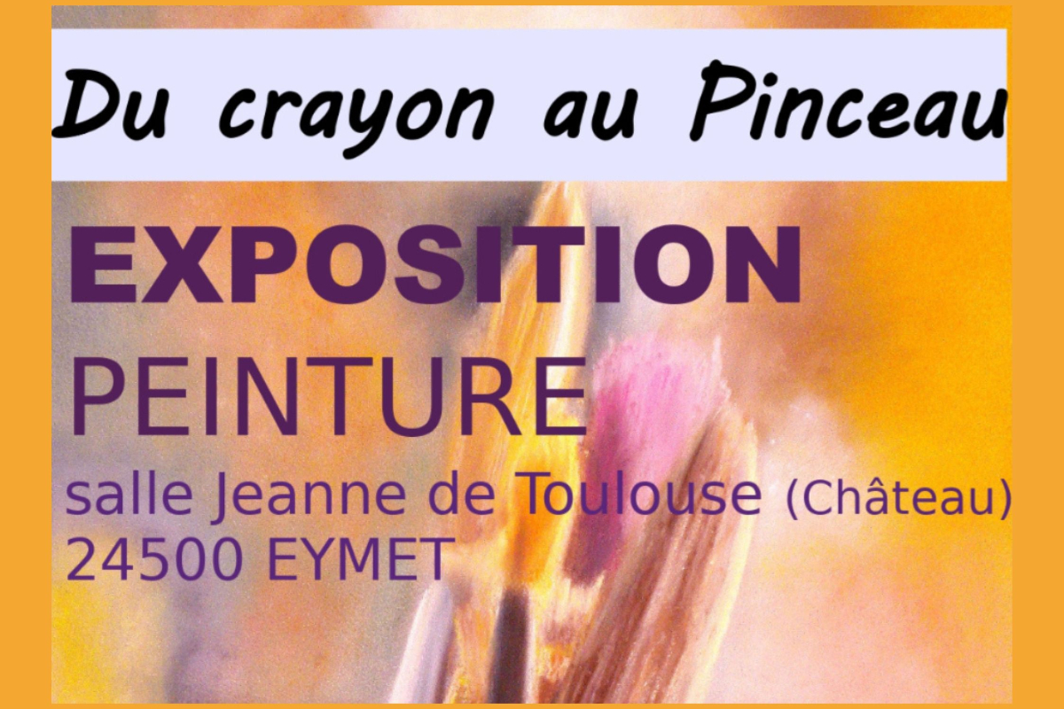 Exposition | Du crayon au Pinceau - Peinture