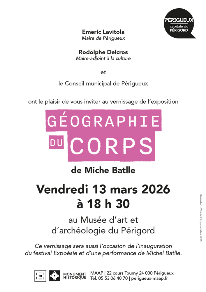 Vernissage "Géographie du corps"