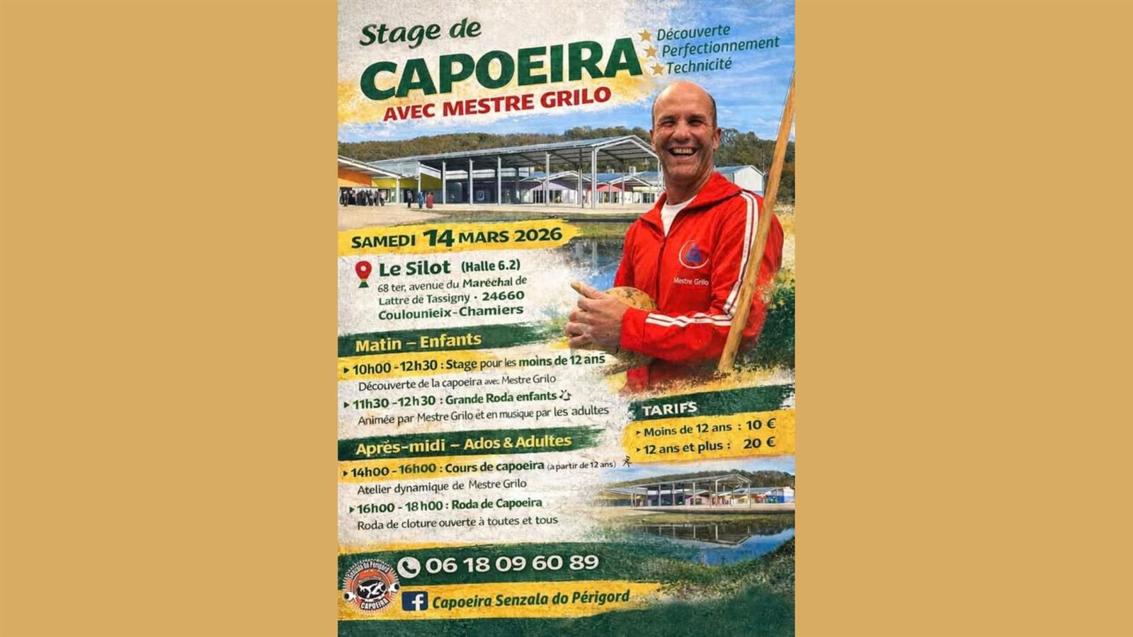 STAGE DE CAPOEIRA AVEC MESTRE GRILO – DÉCOUVER ...