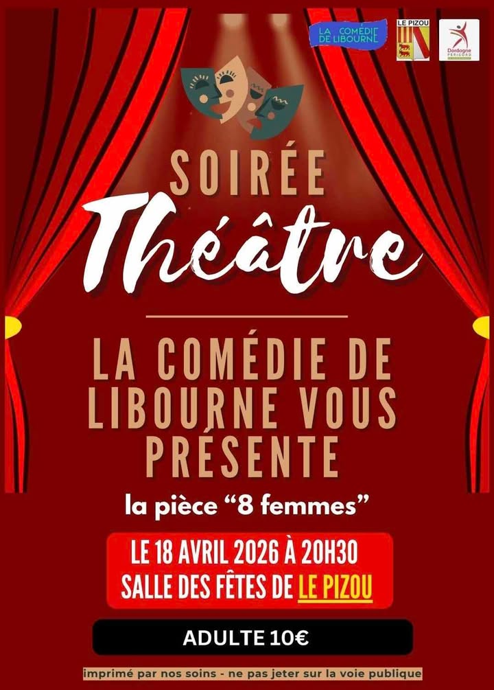 Théâtre : 8 femmes
