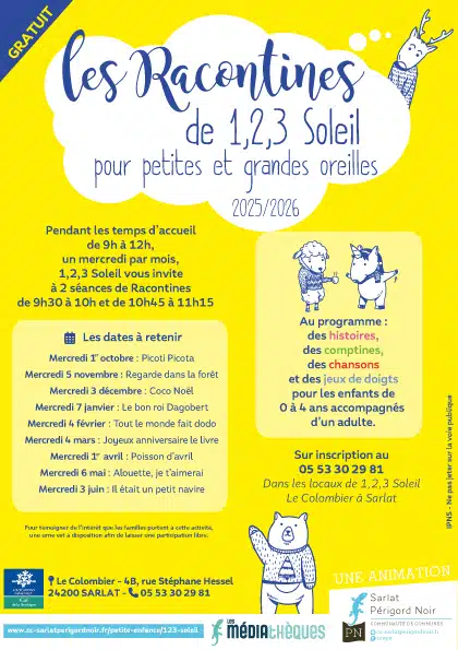 Les Racontines de 1,2,3 Soleil