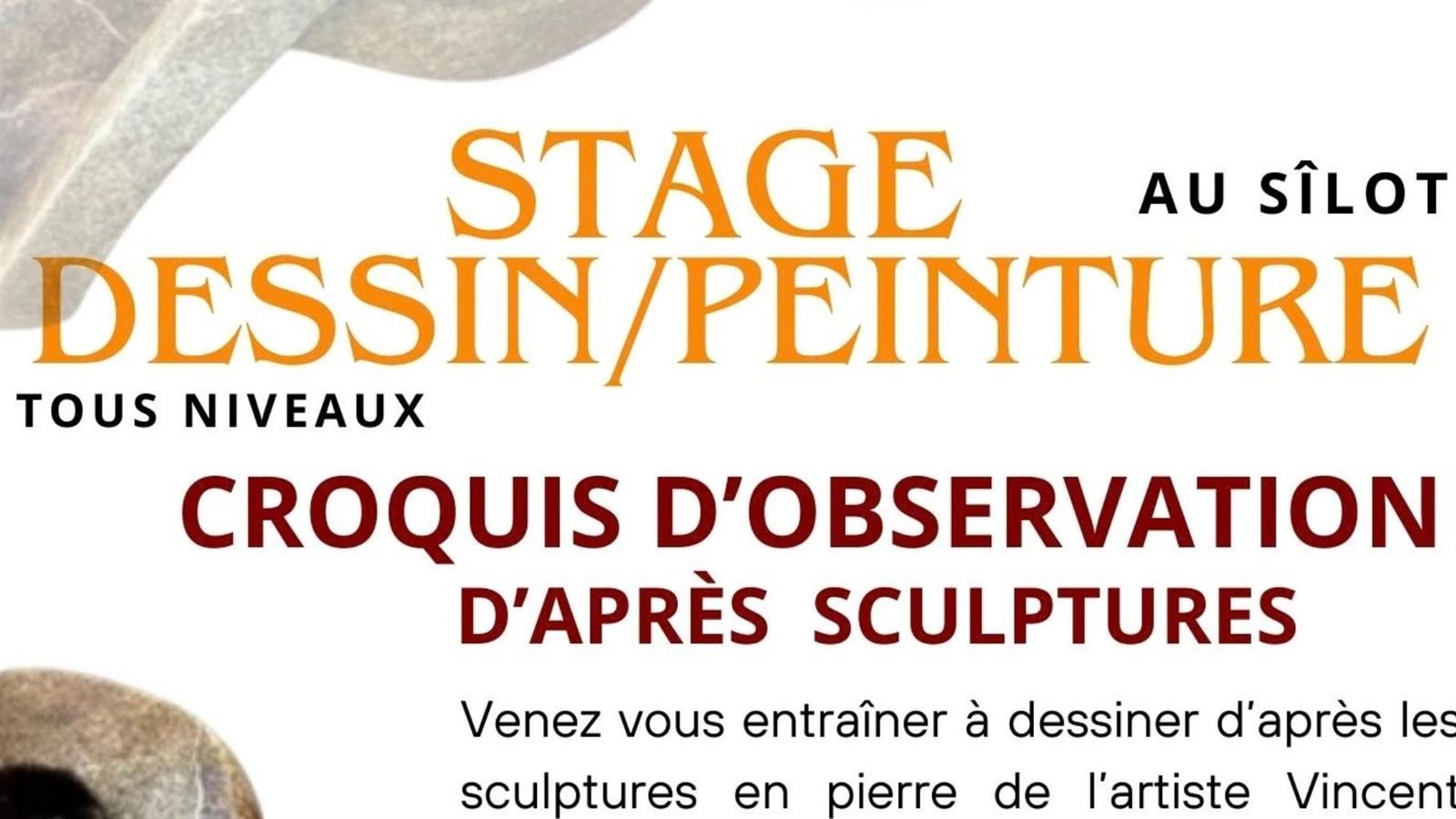 Stage dessin / peinture tous niveaux