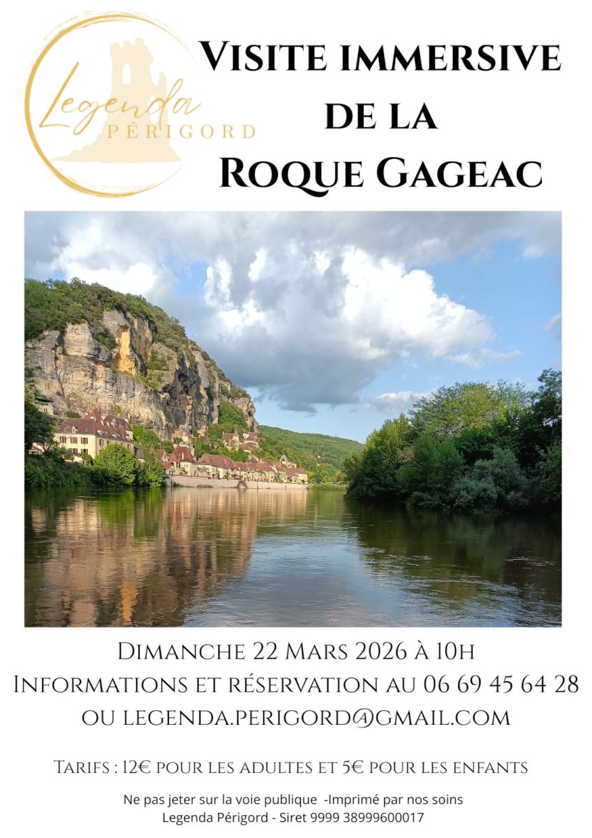 Visite immersive de la Roque Gageac