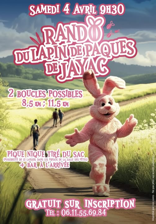 Rando du lapin de Pâques de Jayac