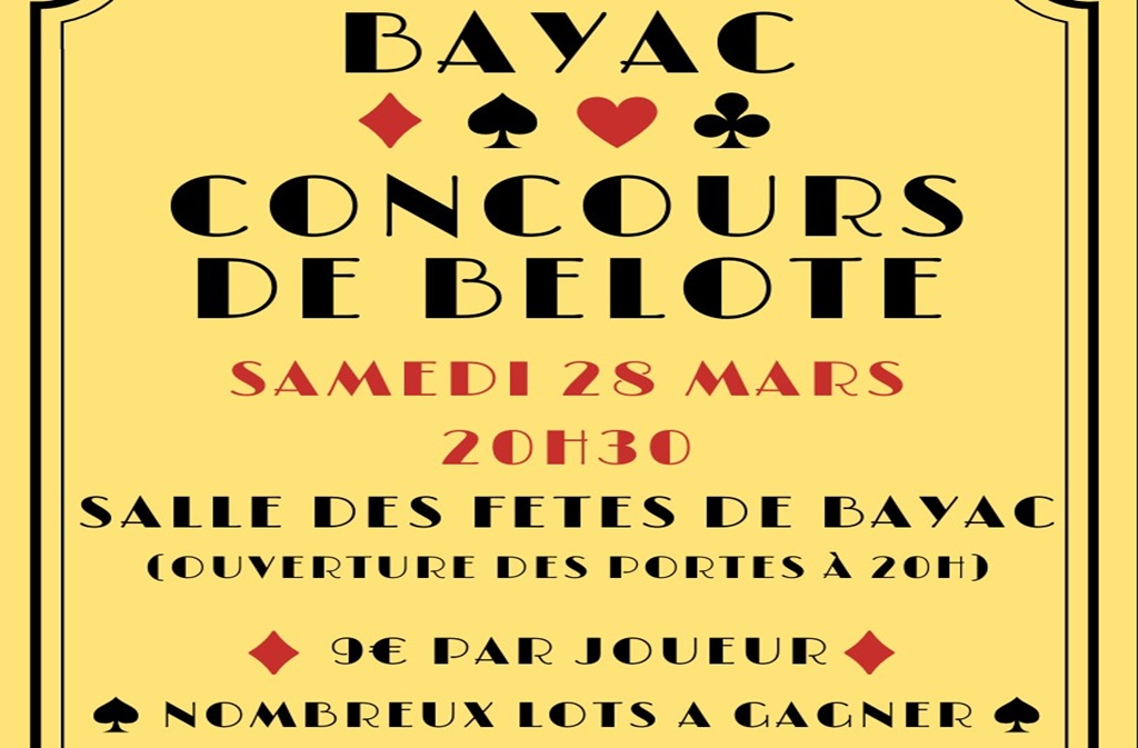Concours de belote