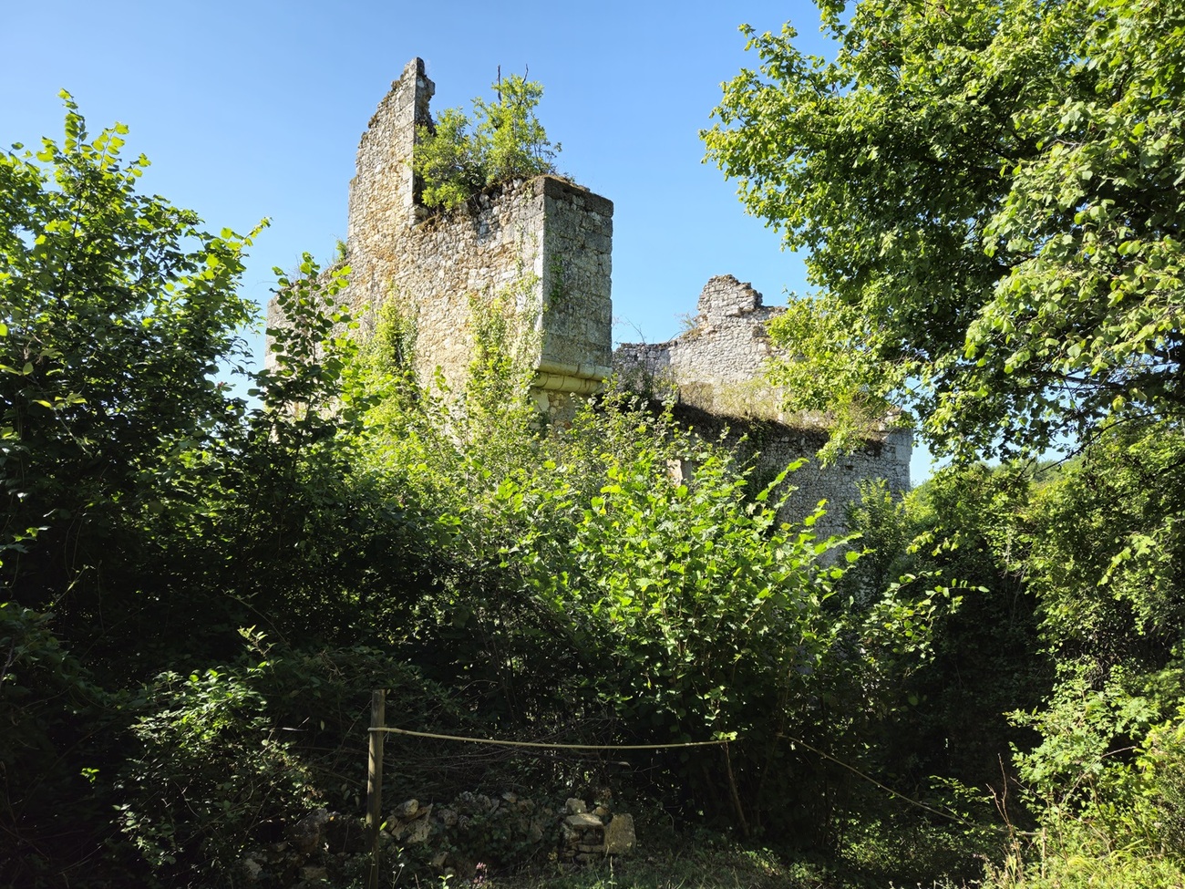 Visite du Château de Bruzac