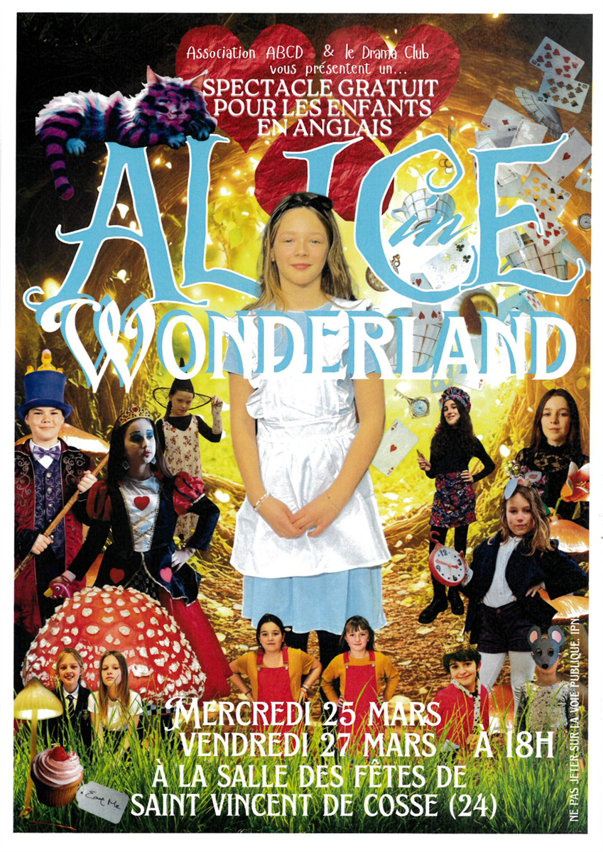 Spectacle : Alice Wonderland