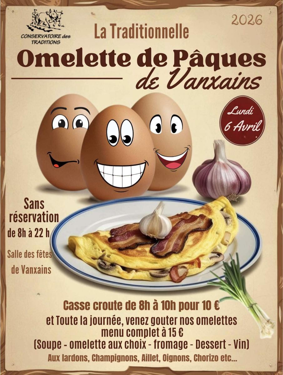 OMELETTE DE PÂQUES