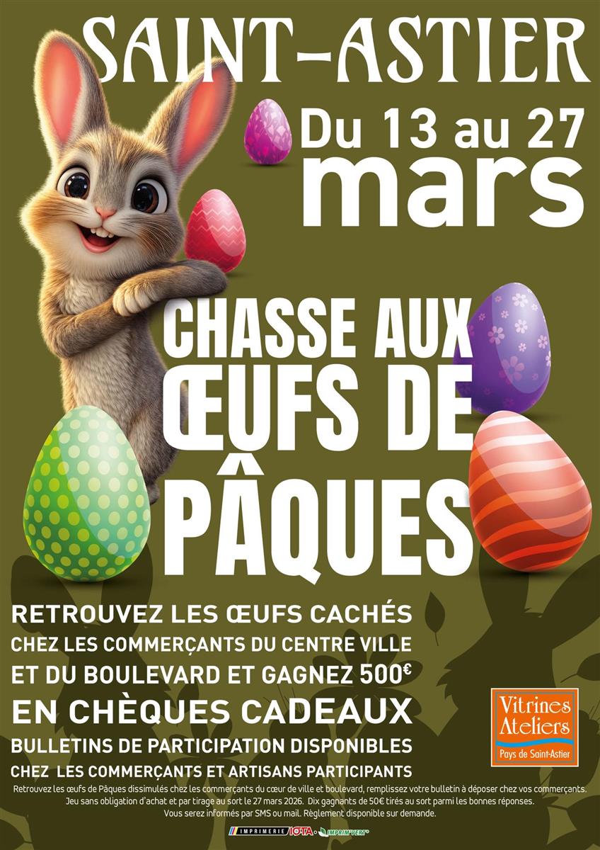 Jeu : chasse aux oeufs de Pâques