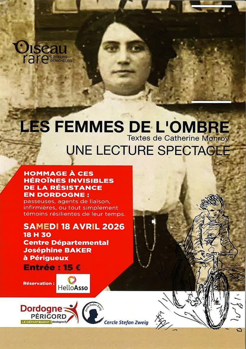 Lecture Spectacle - Les femmes de l'ombre