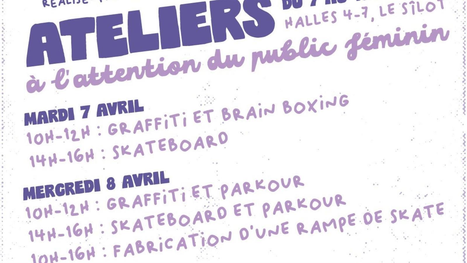 Ateliers graffiti ou brain boxing