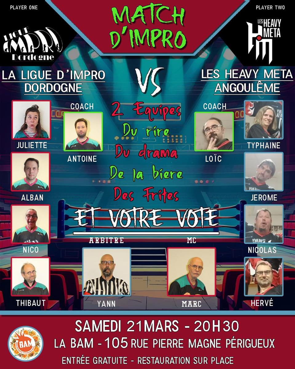 BAM match d'impro