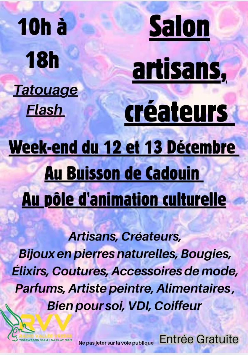 Salon d'artisans et créateurs