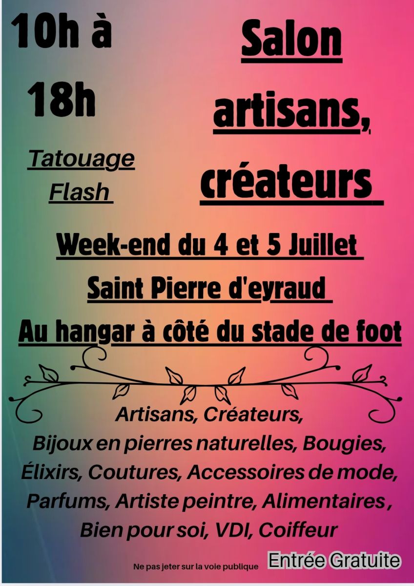 Salon d'artisans et créateurs