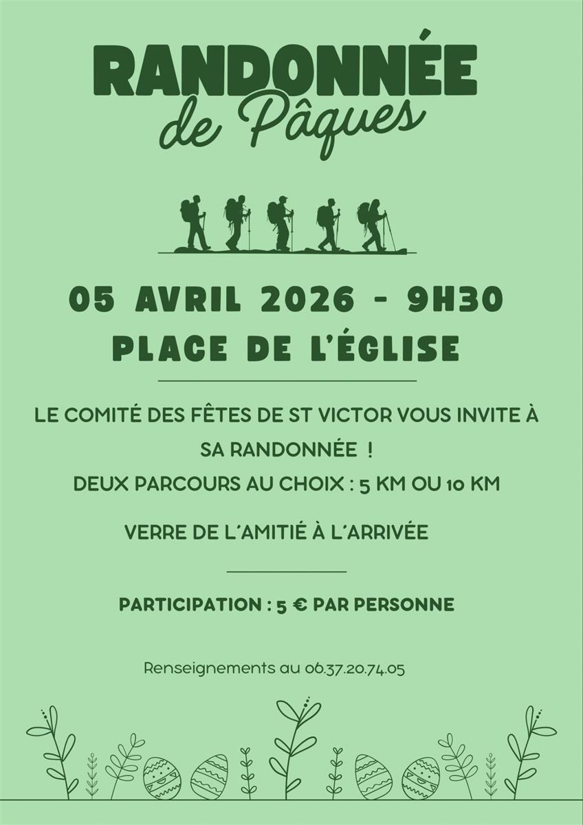 Randonnée de Pâques