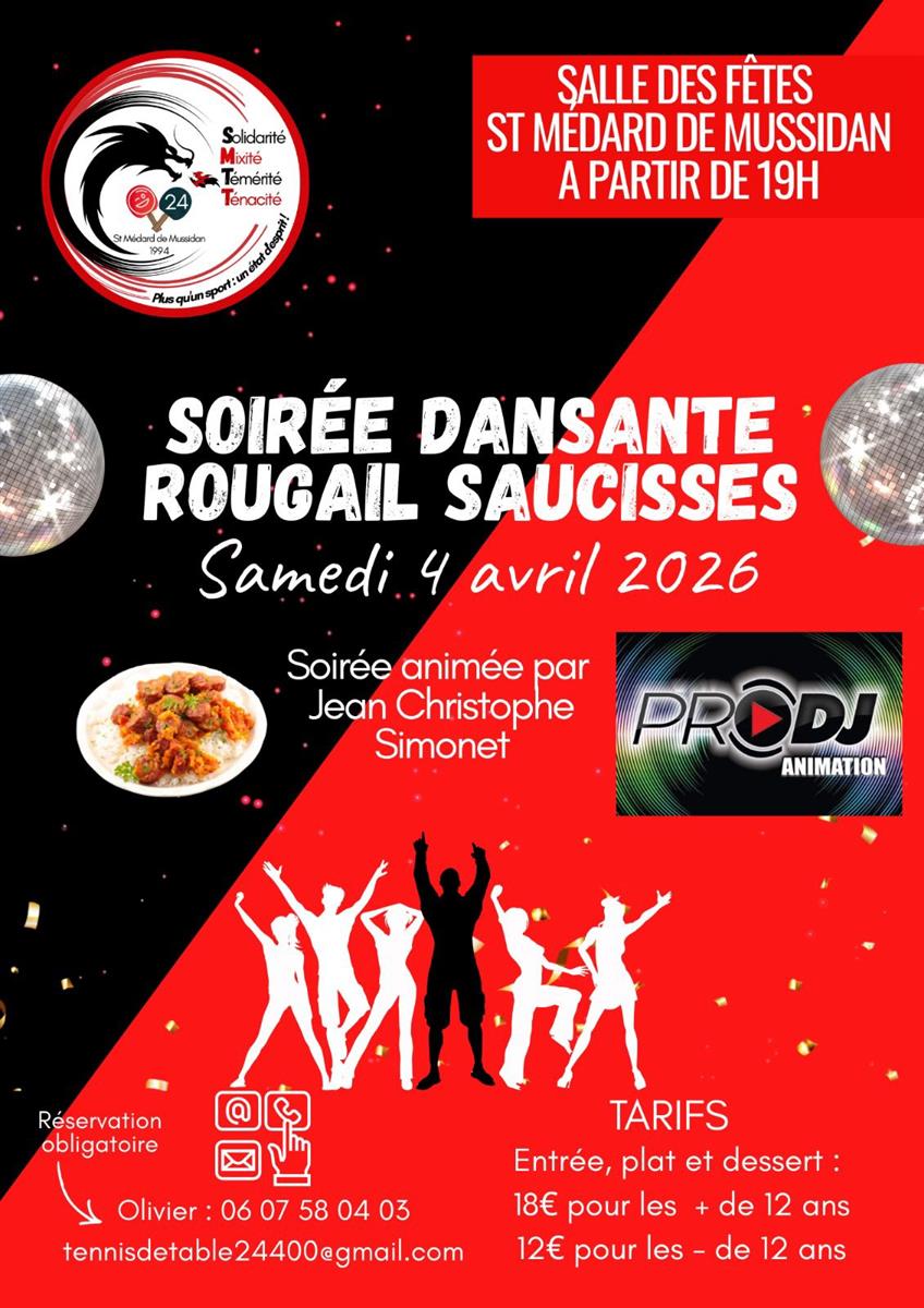 Repas rougail/saucisses