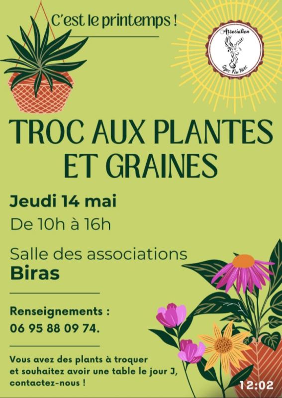Trocs aux plantes et graines