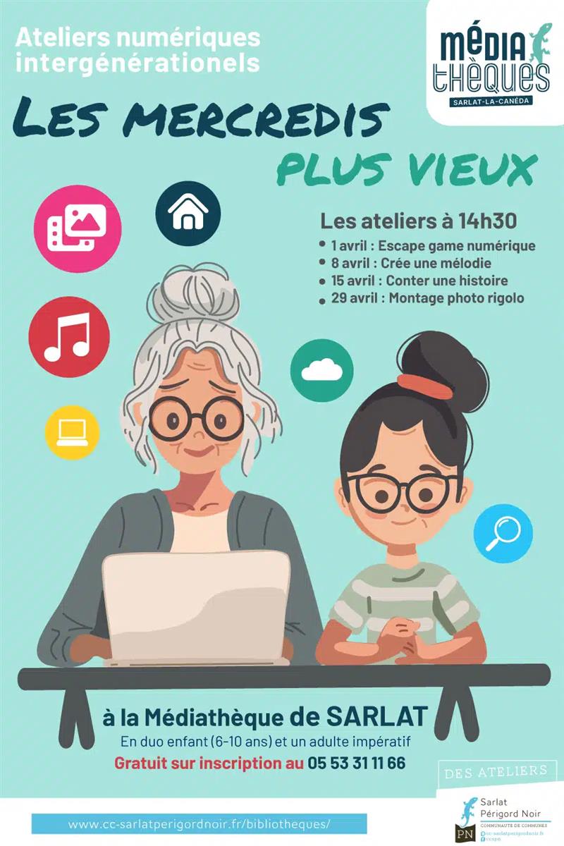 Ateliers numériques intergénérationels : "Les  ...