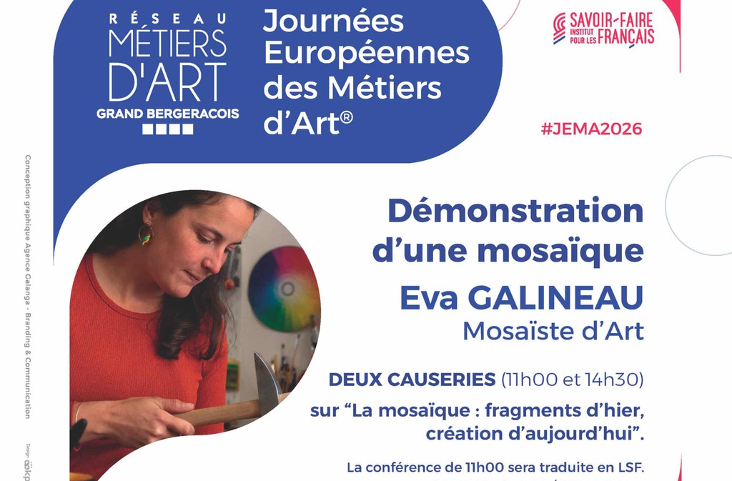 JEMA | Demonstration d'une mosaïque et causeri ...