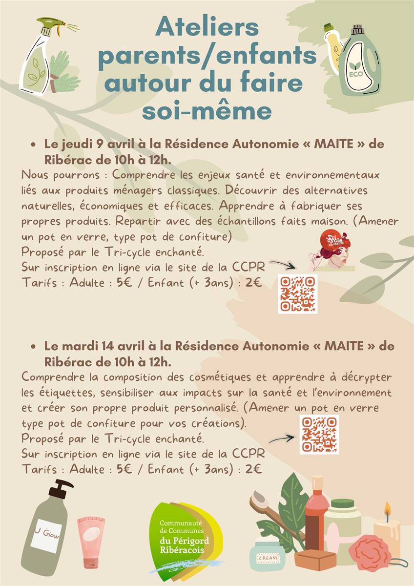 Atelier parents/enfants autour du faire soi-même